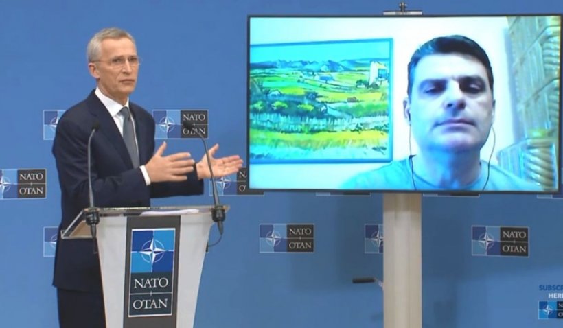 Secretarul General al NATO, exclusiv pentru Antena 3. Strategia pentru combaterea agresiunilor Rusiei şi Chinei | VIDEO