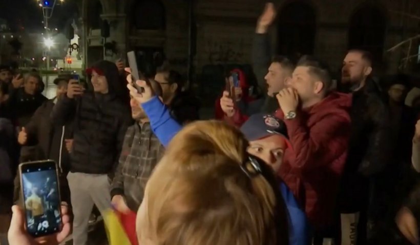 Jandarmii au dat amenzi de aproape 30.000 de lei după protestul din Bucureşti