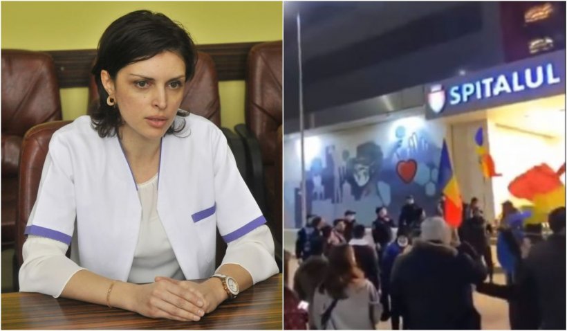 Reacţia unui medic de gardă la Spitalul din Bacău, după ce protestatarii au strigat ”asasinii” la adresa cadrelor sanitare: ”Am avut un sentiment de frică”