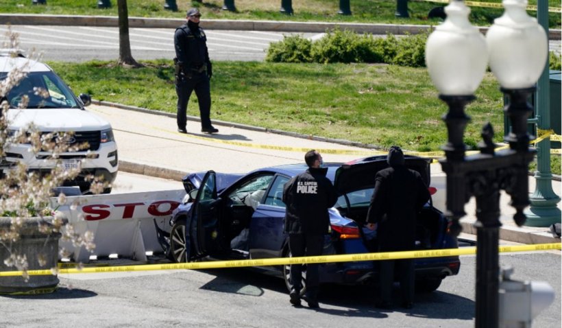 Atac la Capitoliu! Un bărbat a intrat cu maşina într-o baricadă din dispozitivul de securitate al legislativului SUA. Suspectul şi un poliţist au murit