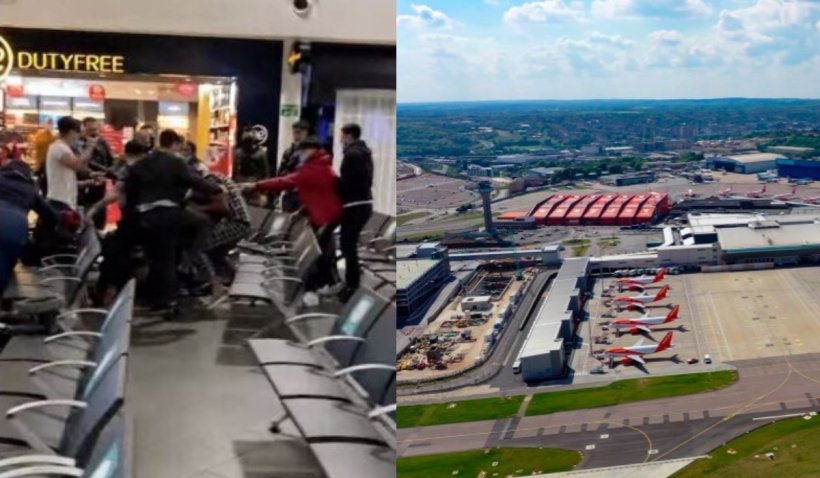 Arestări masive în Marea Britanie, după bătaia românilor de pe aeroportul Luton: 17 persoane după gratii, mai mulți răniți la spital în stare gravă
