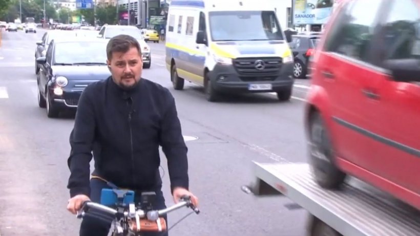 Experiment: Cât durează să traversezi Capitala pe bicicletă