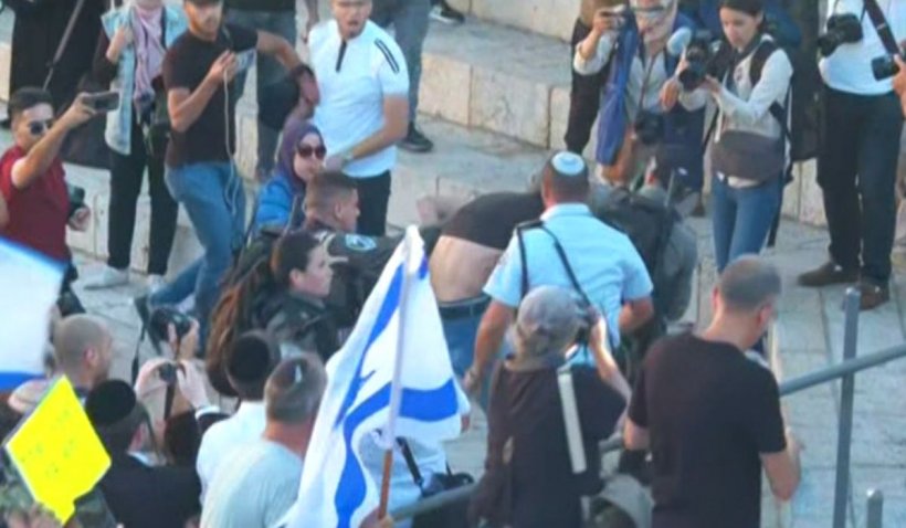 Violențe la Marșul Steagului în Ierusalim. Incidente similare au precedat războiul dintre Hamas și Israel, la începutul lunii trecute