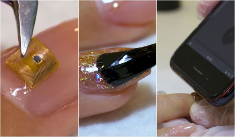 Un salon de înfrumusețare implantează microcipuri în unghii, pe post de carte de vizită