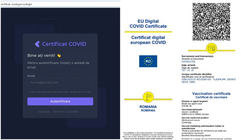 STS: Paşii necesari pentru a obţine certificatul digital UE privind COVID