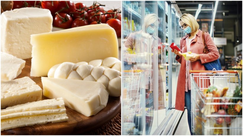 Cum recunoaștem produsele care imită brânzeturile: Medic nutriţionist: "Ne uităm mai întâi la preţ şi apoi la aspect, culoare"