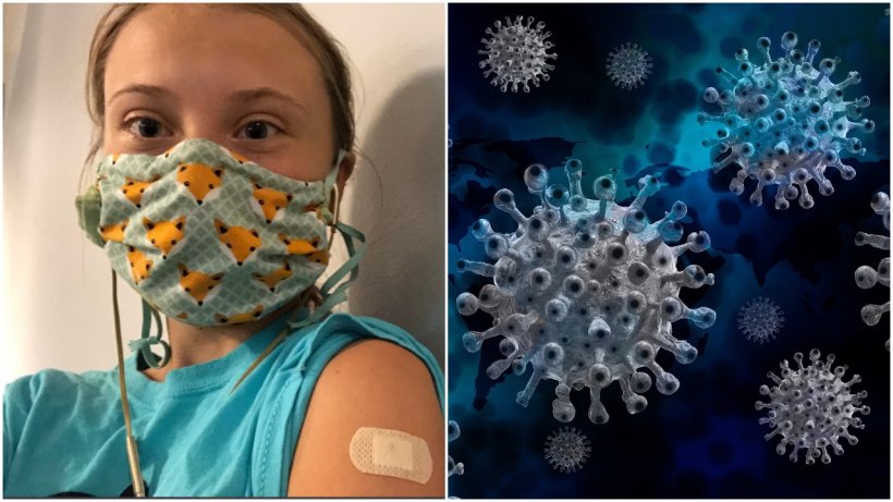 Activista Greta Thunberg s-a vaccinat anti-COVID: "Când ţi se oferă un vaccin, nu ezita. Salvează vieţi"