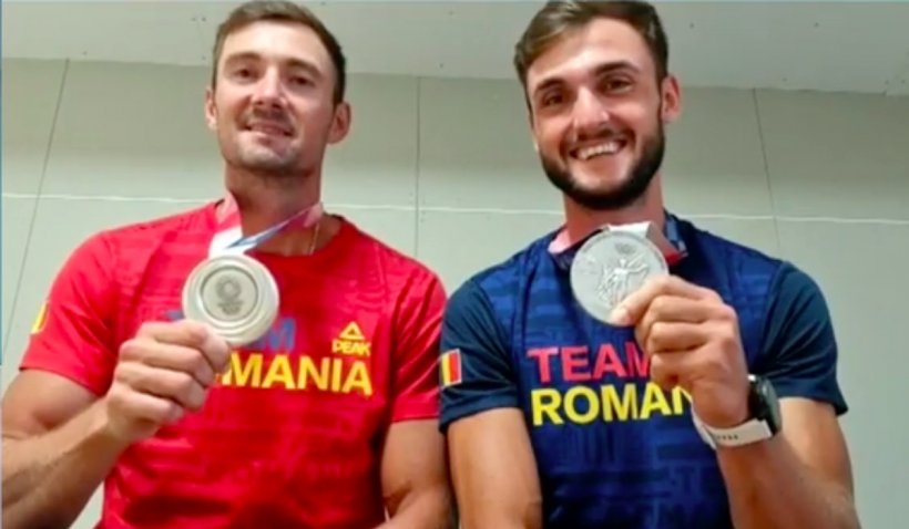 Marius Cozmiuc şi Ciprian Tudosă, primele reacții după ce au câștigat medalia de argint la Jocurile Olimpice de la Tokyo