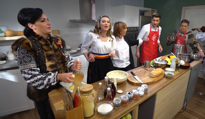 Rețetă ”ciorbă rădăuțeană” gătită de Gina Vacariu și Sergiu Cora, echipa care reprezintă Moldova