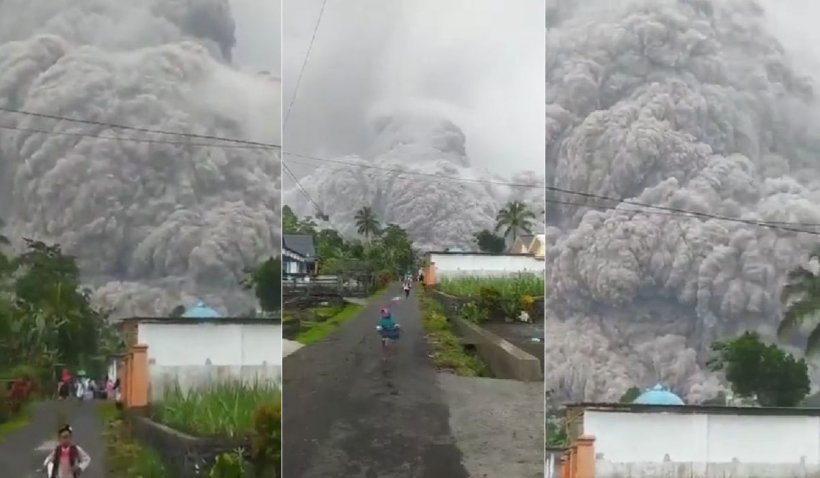 Erupție vulcanică mortală în Asia. Cel puțin o persoană a murit și alte câteva zeci au fost rănite. Norul de cenușă a ascuns soarele de pe cer