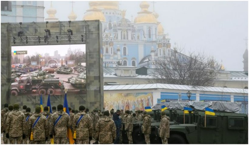 Ucraina marchează Ziua Armatei cu echipamente militare americane și promite că va lupta împotriva Rusiei 
