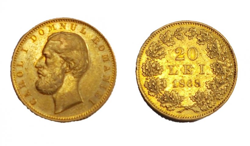 Polul lui Carol I, moneda românească foarte rară, care valorează aproximativ 100.000 de euro