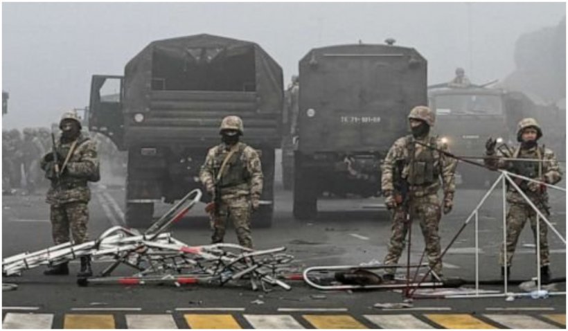Trupelor din Kazahstan li s-a spus să ”tragă fără avertisment”. Tokayev: ”Avem de a face cu teroriști. Trebuie să-i distrugem”