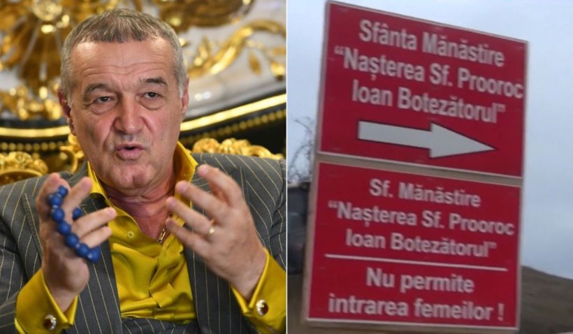 Primele imagini cu oraşul monahal construit de Gigi Becali în inima României. "Nu vor intra femeile, nici animale de parte femeiască" 