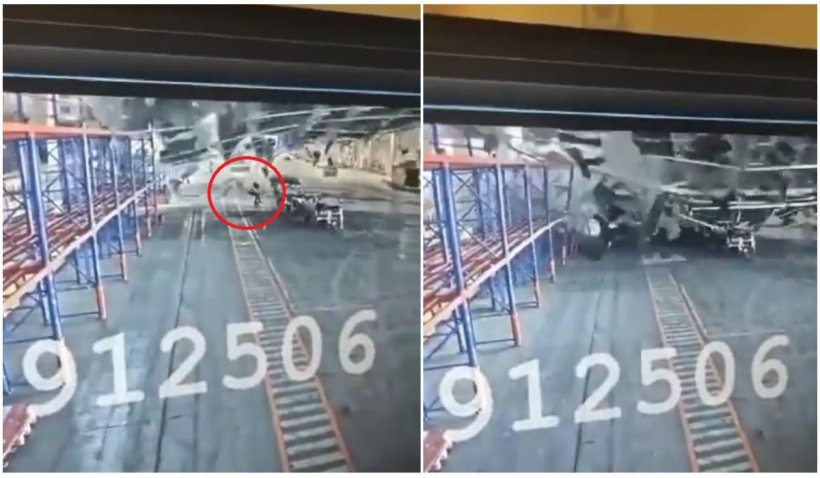 S-a prăbușit o parte din acoperișul aeroportului din Istanbul