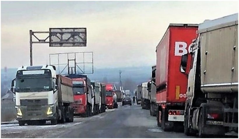 Conflictul din Ucraina îşi arată colţii. Zeci de camioane, blocate la vama Giurgiuleşti-Galaţi