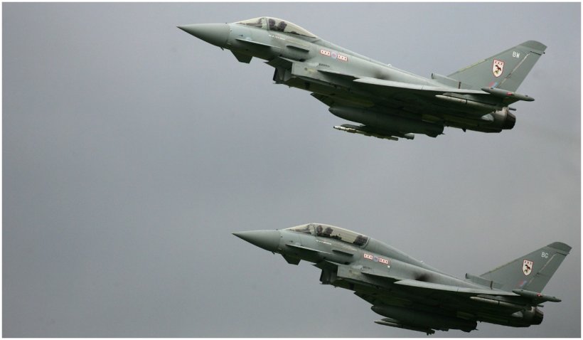 Avioane de luptă Eurofighter, trimise în România de Forţele aeriene germane