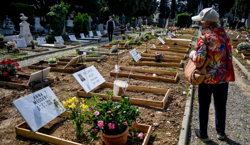 O femeie a murit pe mormântului soţului ei, de Ziua Îndrăgostiţilor, în Italia