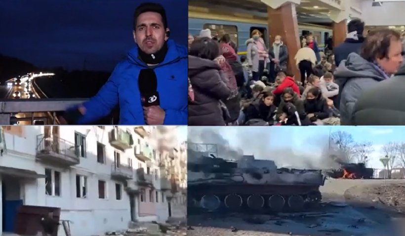 Trimisul special Antena 3 în Ucraina, date în timp real de pe linia frontului | Trupele ruseşti fac prăpăd! Peste 50% din populaţia Ucrainei este dispusă să lupte alături de armată