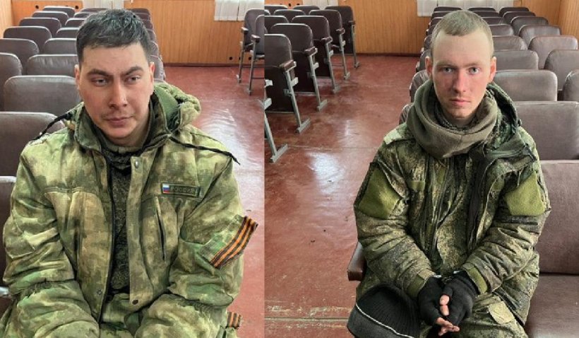 Rămaşi fără combustibil, doi soldaţi ruşi au mers la o secție de poliție de lângă Harkov să ceară ajutor. Reacția ucrainenilor