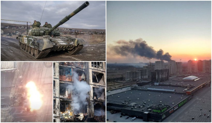 Război în Ucraina | Explozii în lanţ în oraşele înconjurate de ruşi. Până la 90% din Mariupol a fost distrus | Antena 3 transmite LIVE 24 din 24