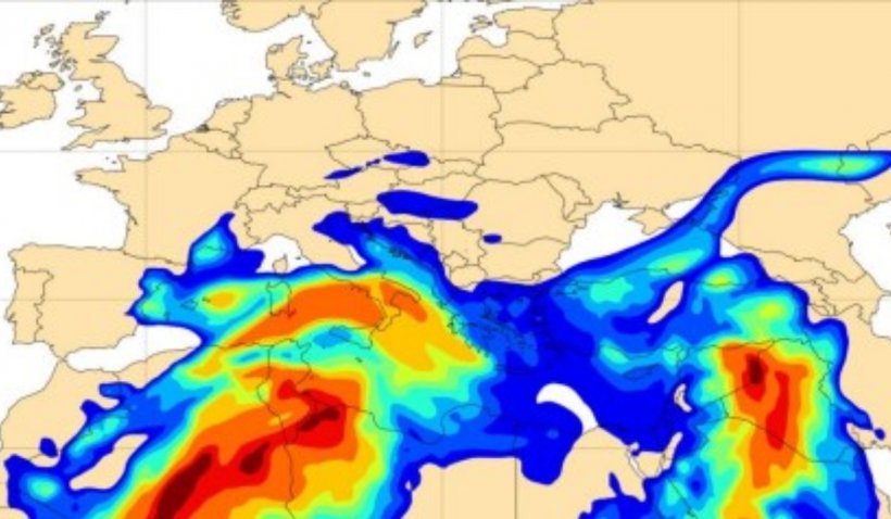 Un nor de praf saharian va ajunge deasupra României, joi și vineri | Ce spune Garda de Mediu