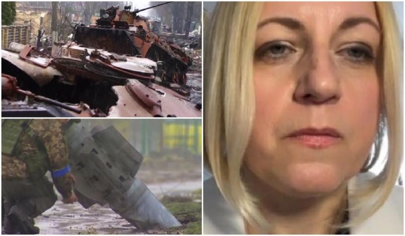 Larisa Mudrak, refugiată din Irpin, a stat 13 zile fără apă, mâncare şi căldură: "Am fost bombardaţi din avioane şi din elicoptere de luptă"