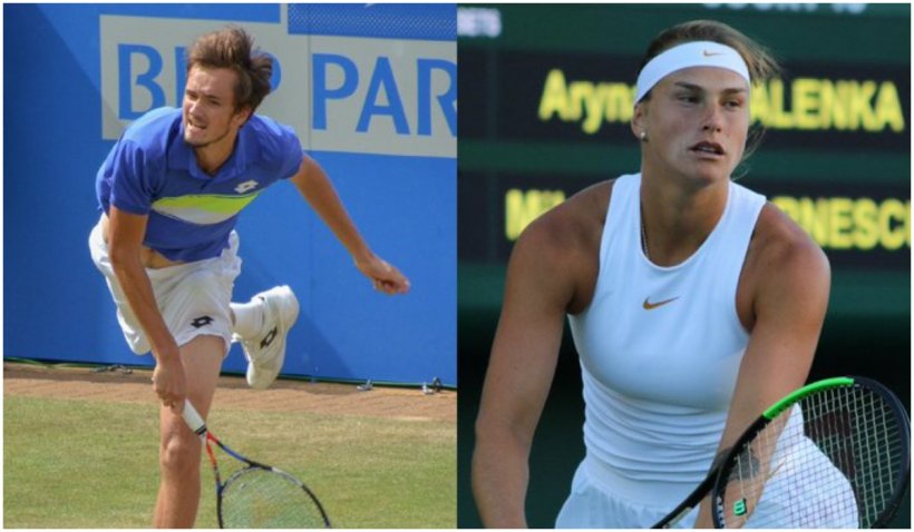 Sportivii ruși și belarusi au fost interziși la Wimbledon 2022: Daniil Medvedev și Arina Sabalenka, cele mai notabile absențe