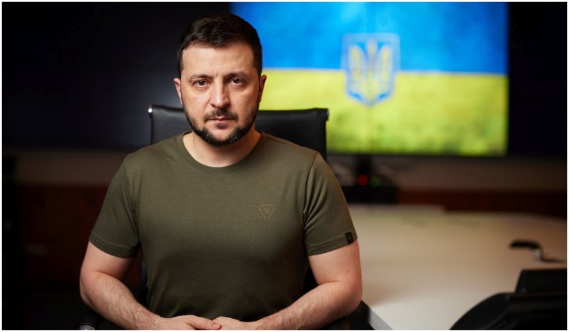 De Paștele Ortodox, Volodimir Zelenski jură că ”răutatea” nu va distruge Ucraina, într-un mesaj filmat într-un loc emblematic al țării 