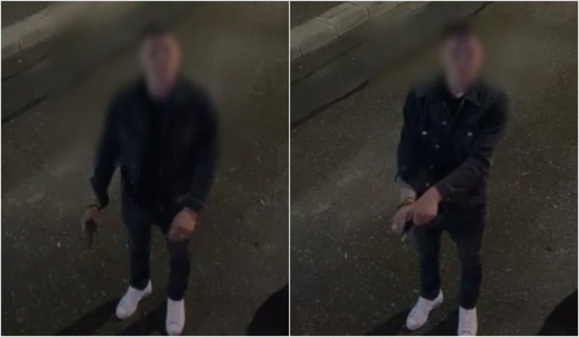 Un bărbat a tras cu arma în parcarea unui club din Argeş