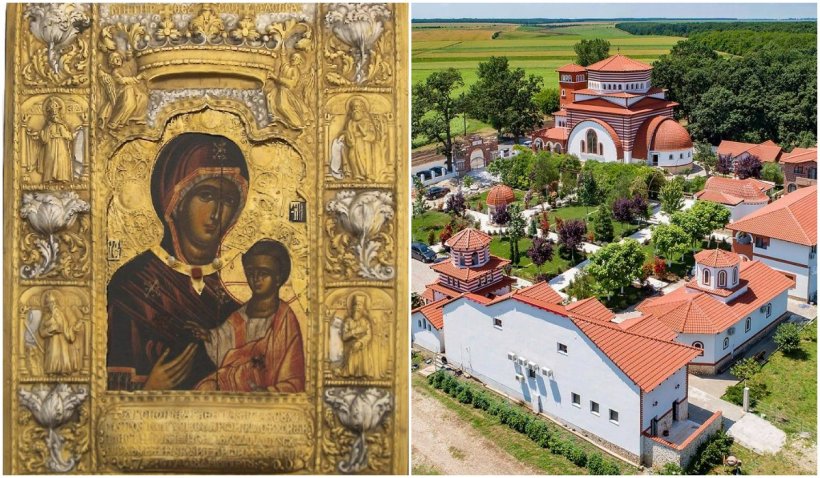 Cea mai veche icoană din lume ajunge în România! Mii de pelerini sunt aşteptaţi la Mănăstirea Pantocrator din Teleorman