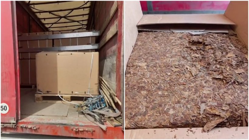 Captură record a inspectorilor ANAF! Au confiscat 10 tone de tutun de la o firmă din Iaşi