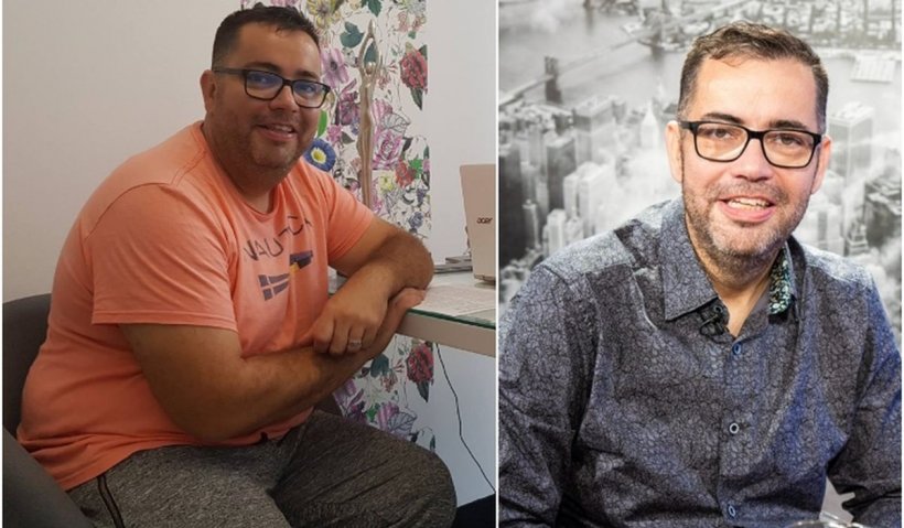 Răzvan Popescu a slăbit 45 de kilograme. Nu prindeam 40 de ani, dacă nu erau acei oameni. Nici în liceu nu aveam greutatea asta