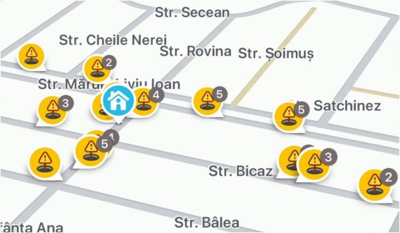 Localitatea din România unde cetățenii au marcat pe Waze toate gropile | Arată ciuruită