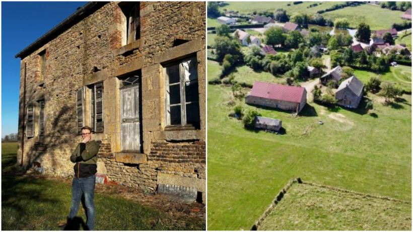 Doi britanici au cumpărat un mic sat francez la prețul unei garsoniere și sunt extaziați: „Nici nu visam la așa ceva”