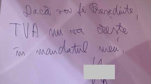 Nicușor Dan a promis în scris că nu va crește TVA în mandatul sau dacă ajunge președinte