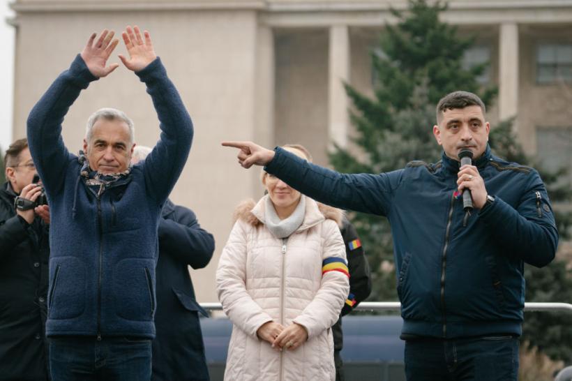 Călin Georgescu, atac direct la Simion, pe tema concedierii a 500 de mii de bugetari: "Poate a fost vârsta"