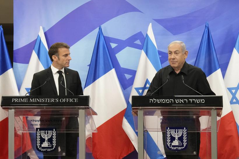 Netanyahu, reacție dură la adresa lui Macron după criticile privind Gaza: „Susține o organizație teroristă islamistă ucigașă”
