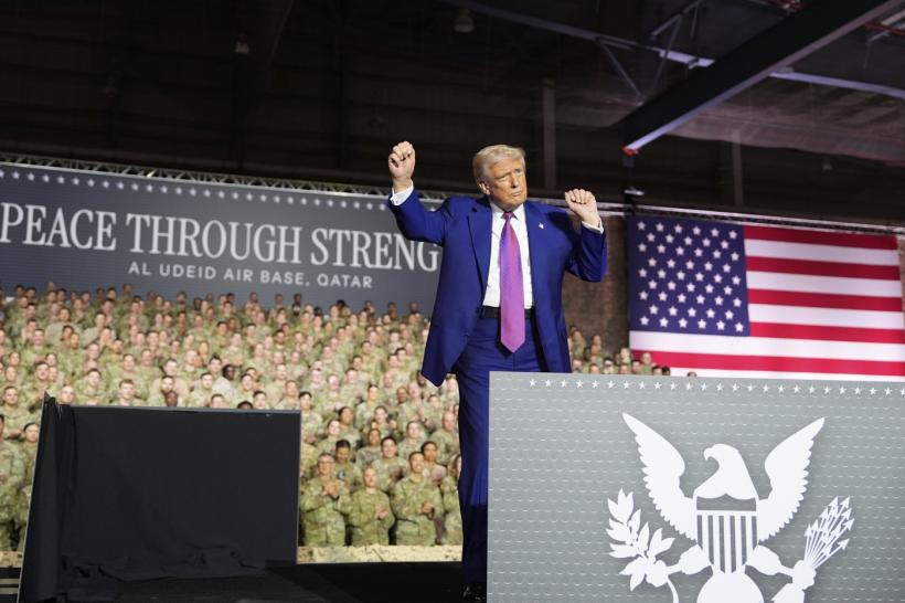 Trump ține lecții de istorie în Qatar: Fără noi, Europa ar vorbi azi germana și japoneza