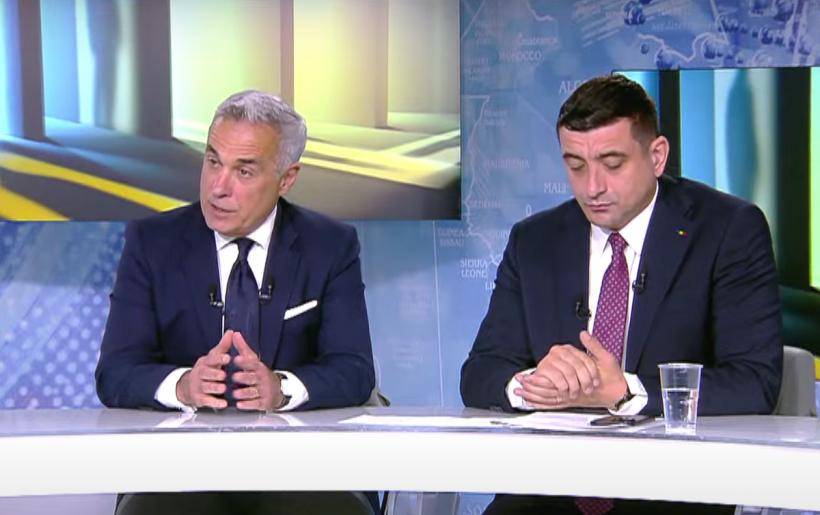 Georgescu si Simion, apariție împreună, înainte de alegeri. Candidatul AUR, numit “copilul năzdrăvan”, Georgescu e “tăticul”