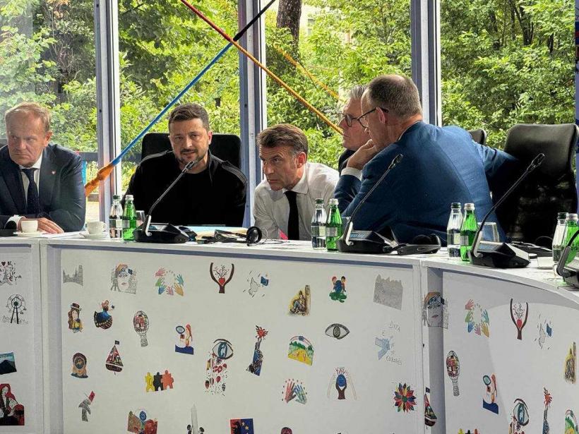 Zelenski, Macron, Merz, Starmer și Tusk l-au sunat pe Trump, după prima rundă de negocieri de pace cu Rusia