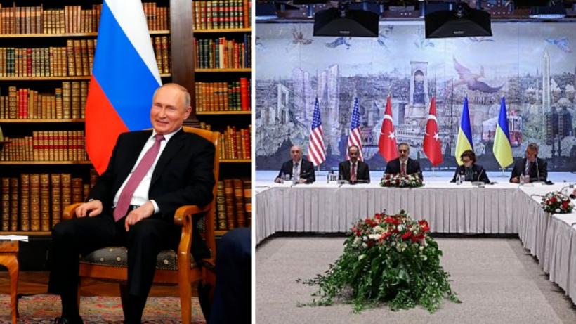 Ce vrea Putin ca să oprească războiul din Ucraina. La negocierile din Istanbul, ruşii au cerut mai mult teritoriu ucrainenilor