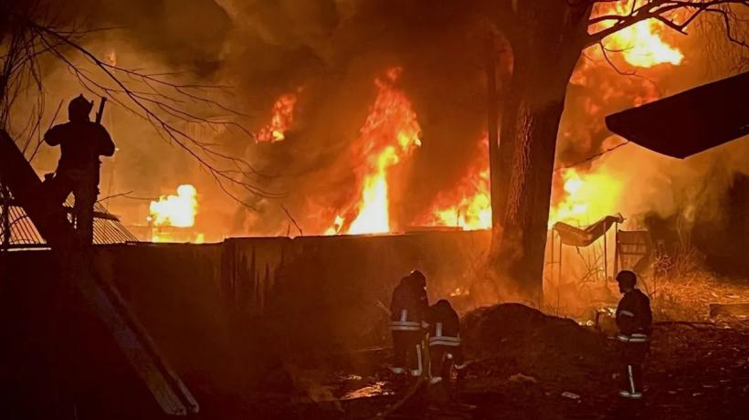Rusia a atacat intens cu drone Kievul. Un om a fost ucis, iar alţi 3 au fost răniţi, au anunţat autorităţile ucrainene