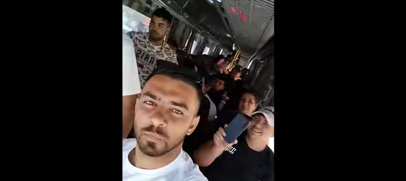 VIDEO Autocarele cu votanții lui George Simion din diaspora au fost filmate chiar de un susținător AUR: Suntem 2-3 autocare