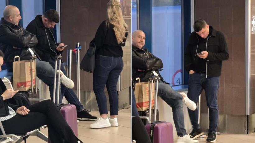 George Simion a plecat cu avionul după ce a pierdut alegerile prezidențiale. Cu cine era la aeroport luni dimineață, la prima oră