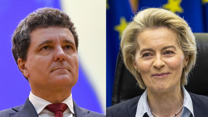 Ursula von der Leyen l-a sunat pe Nicușor Dan. Ce mesaj i-a transmis