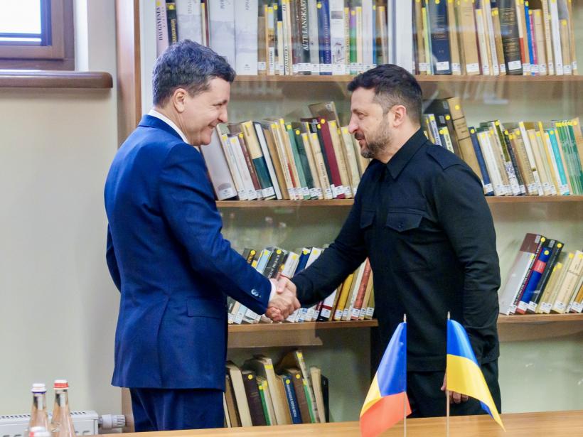 Zelenski îi mulţumește lui Nicuşor Dan „pentru asigurarea că Ucraina poate conta pe sprijinul continuu al României”