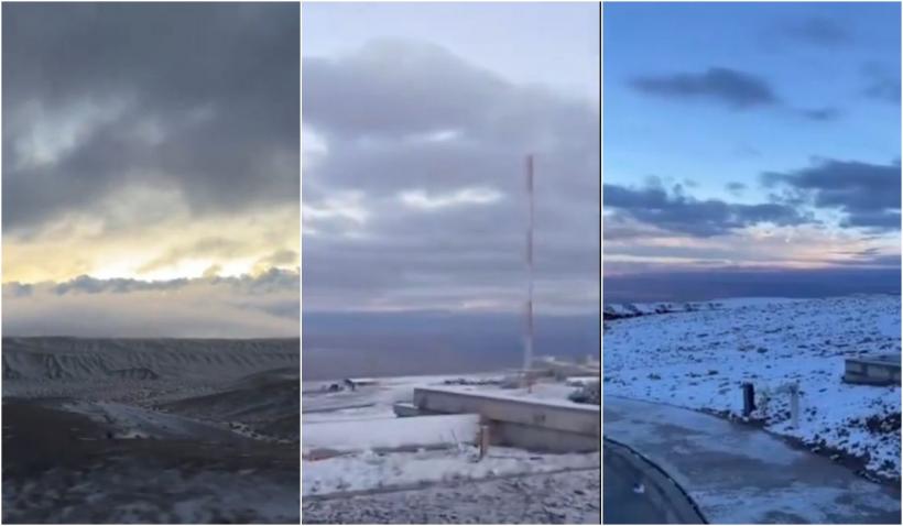 Cel mai uscat deșert de pe Pământ a fost acoperit de zăpadă. Meteorolog: Sunt indicii că fenomenul se va accentua