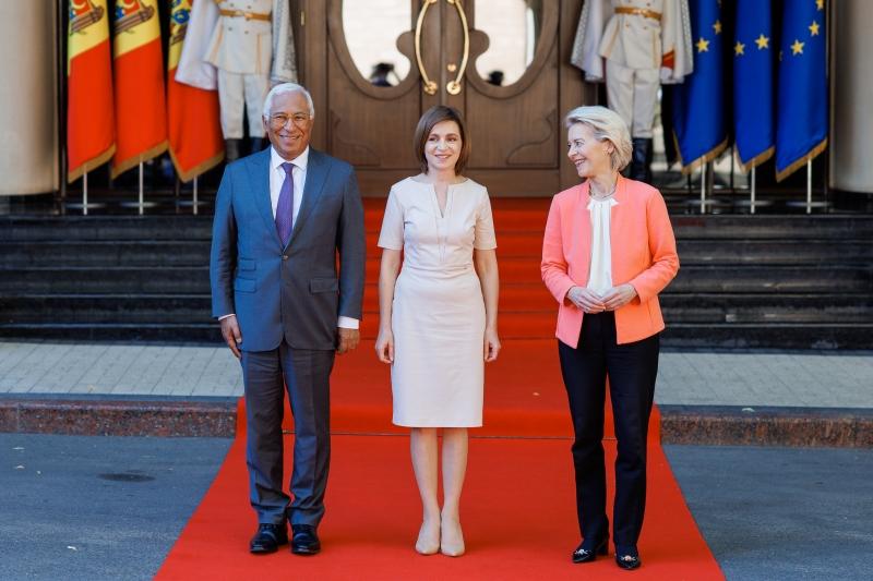 Primul summit Moldova-Uniunea Europeană. Liderii europeni au mers la Chișinău să-și arate susținerea: „Viitorul vostru e în UE”
