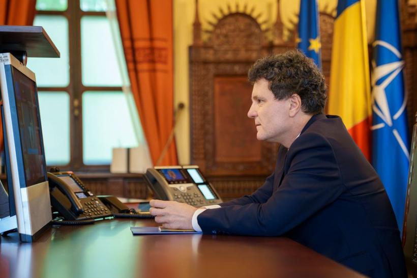 Nicușor Dan, la Coaliția voluntarilor pentru Ucraina: România e gata să contribuie la realizarea păcii și la descurajarea Rusiei